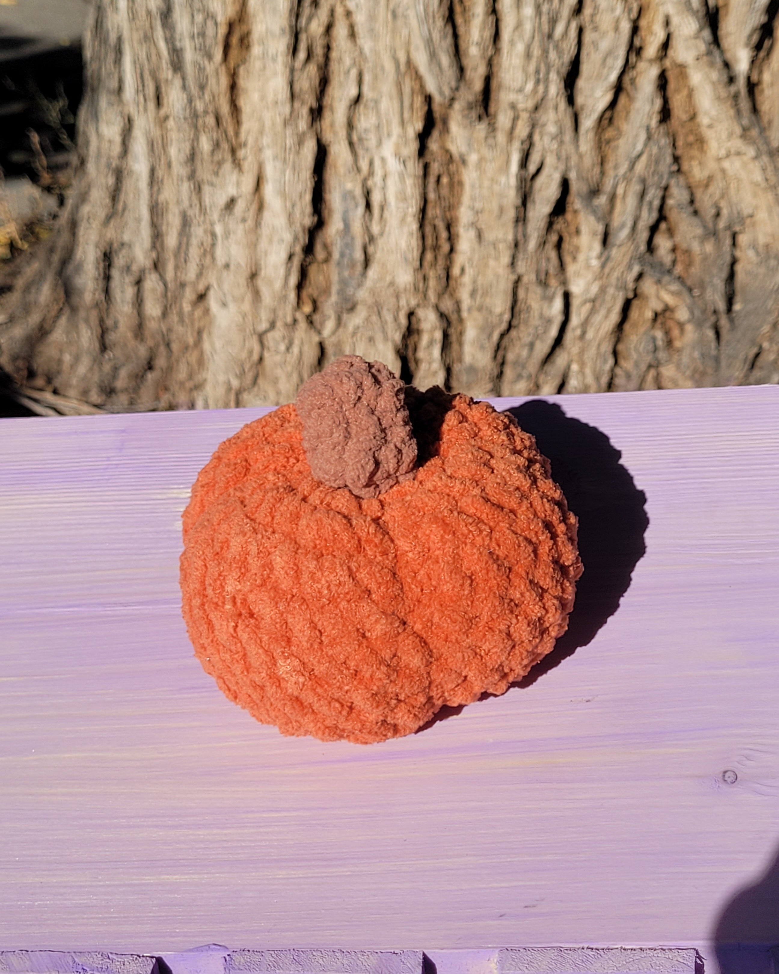 Pumpkin - Orange w/ Brown Stem
