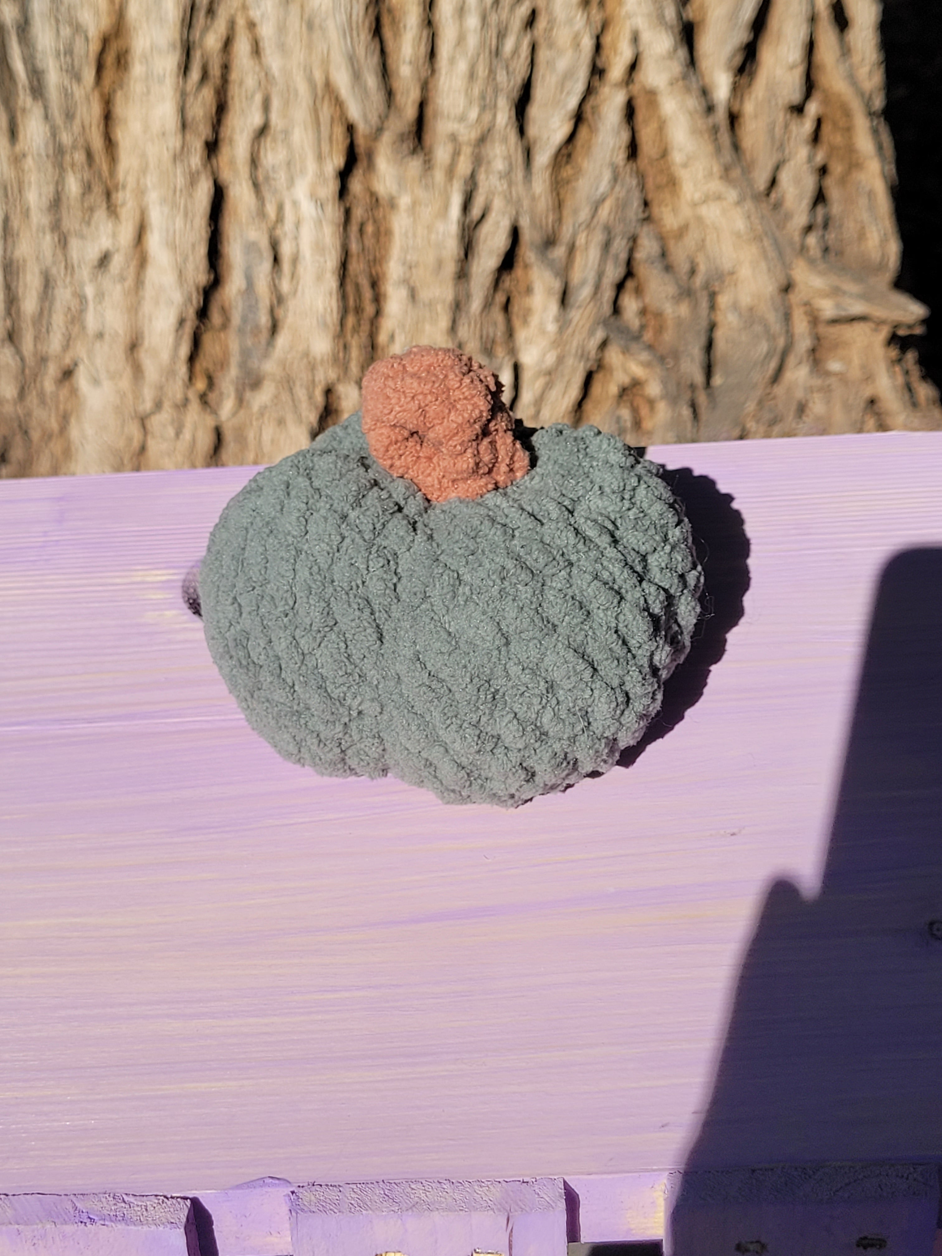 Pumpkin - Green w/ Brown Stem