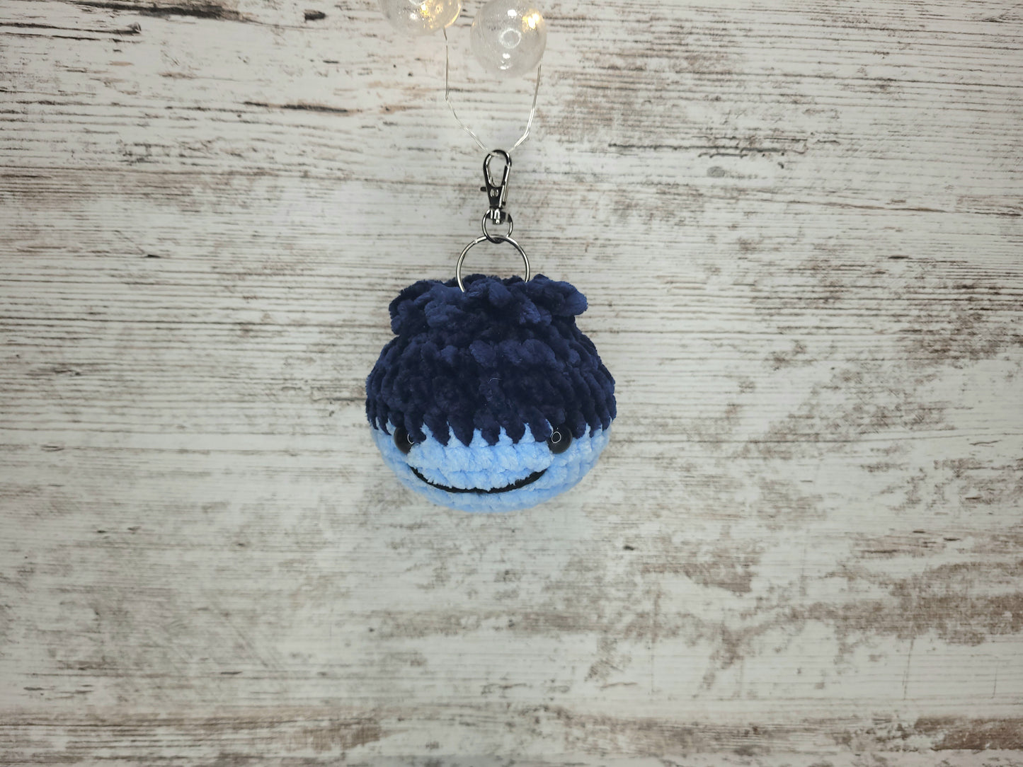 Bag Charm - Blueberry - Two Tone