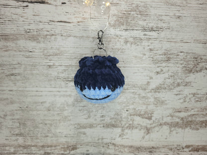 Bag Charm - Blueberry - Two Tone