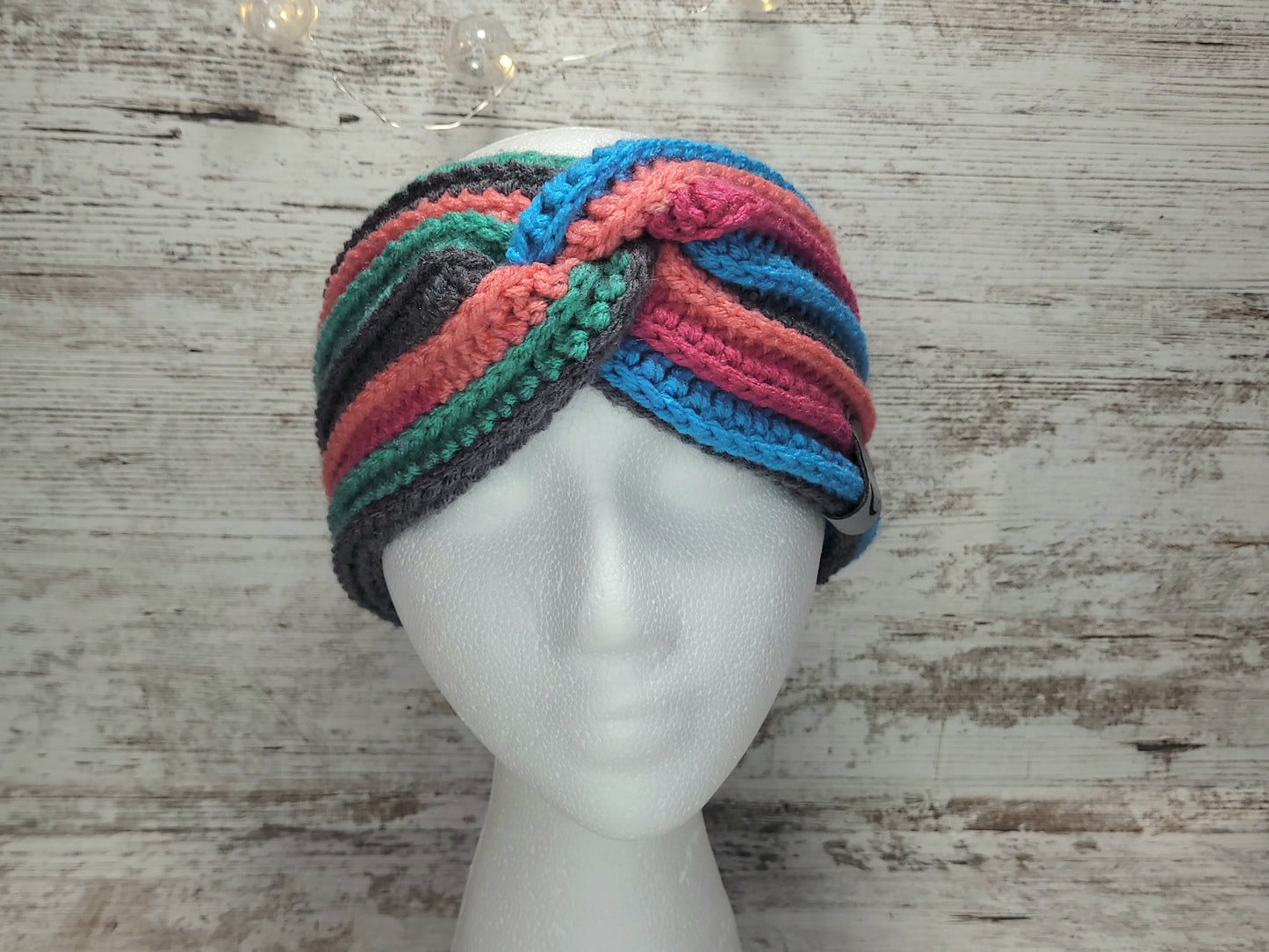 Twisted Ear Warmer - Leisure Stripe