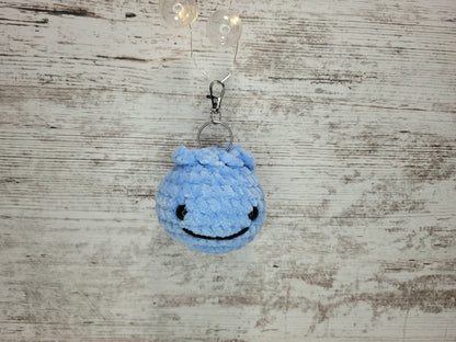Bag Charm - Blueberry - Light Blue